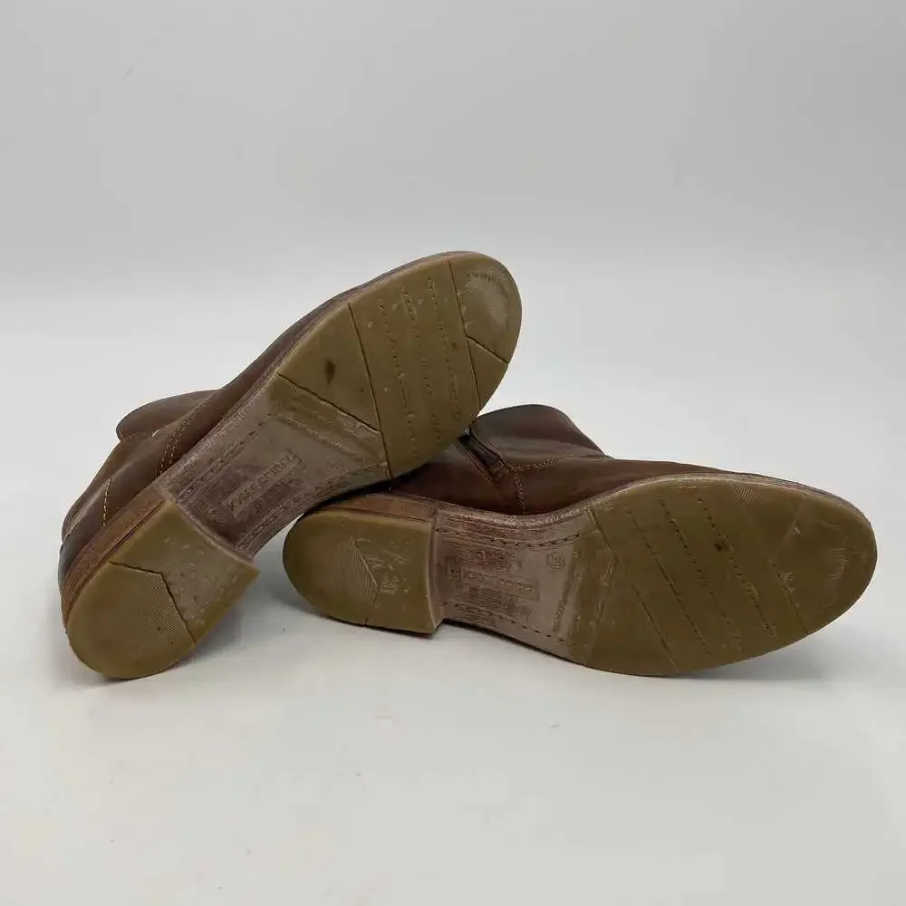 Josef Seibel Brown Leather Bootie | EU39 Regular for Women